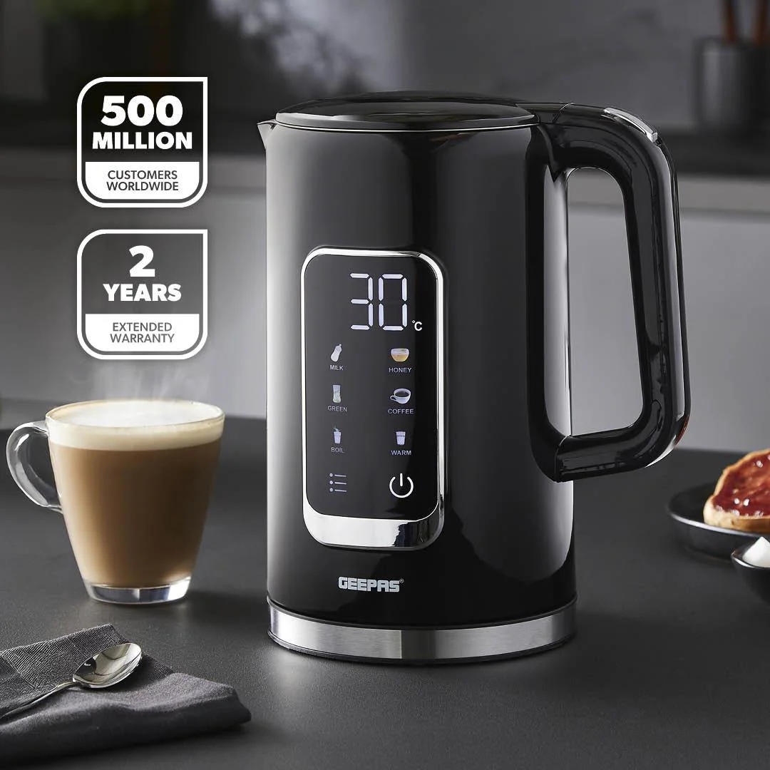 1.7L Digital Touchscreen Electric Kettle With Temperature Control - Image 2