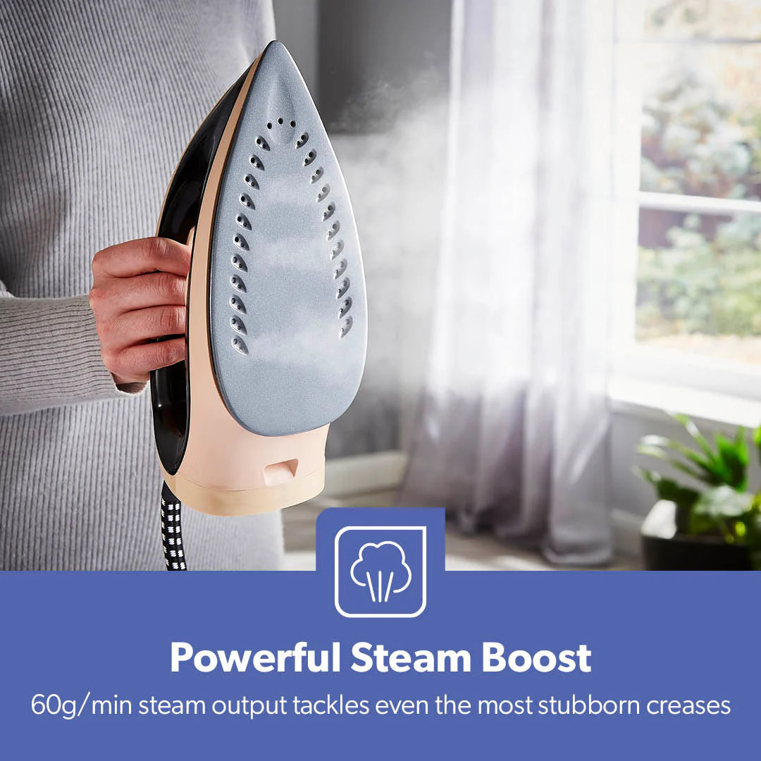 2400W Ceramic Soleplate Steam Generator Iron - Image 4