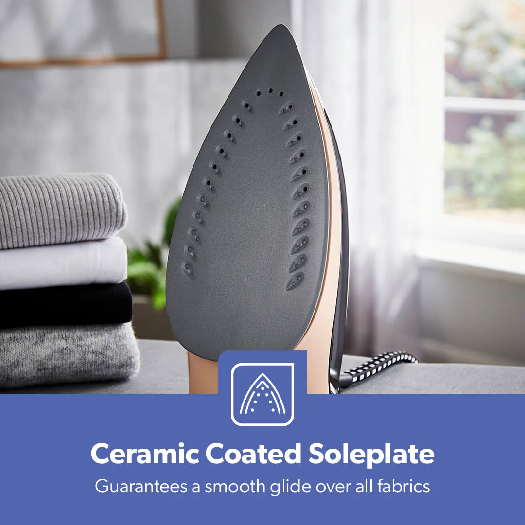 2400W Ceramic Soleplate Steam Generator Iron - Image 7