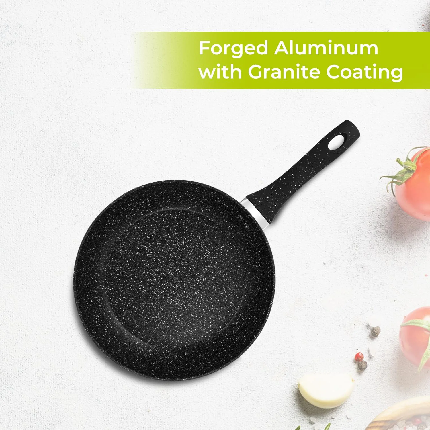 26cm Granite Coated Induction Non-Stick Frying Pan - Image 6
