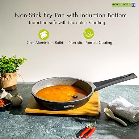 28cm Die-Cast Aluminium Skillet Non-Stick Frying Pan - Image 5