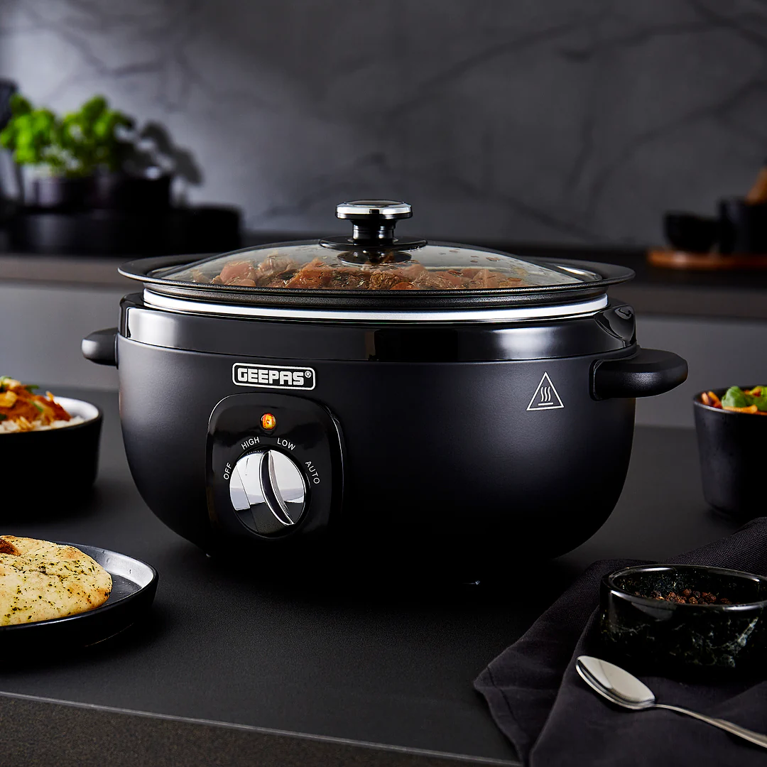 3.5L Electric Chalkboard Slow Cooker With Removable Bowl - Image 2