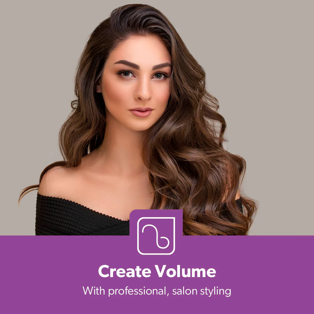 3-in-1 Hair Dryer Curler & Straightener Combo Set Styling Kit - Image 3