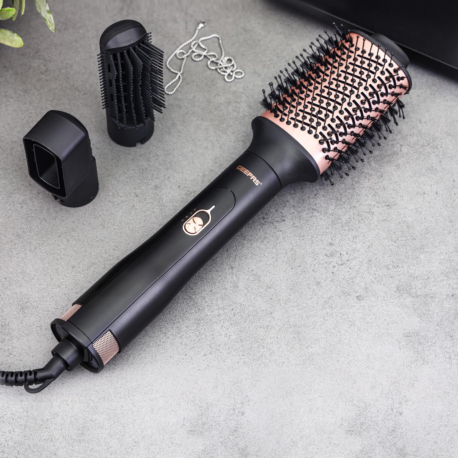 3-In-1 Hot Air Hair Styler, Brush and Blower In Rose Gold - Image 2