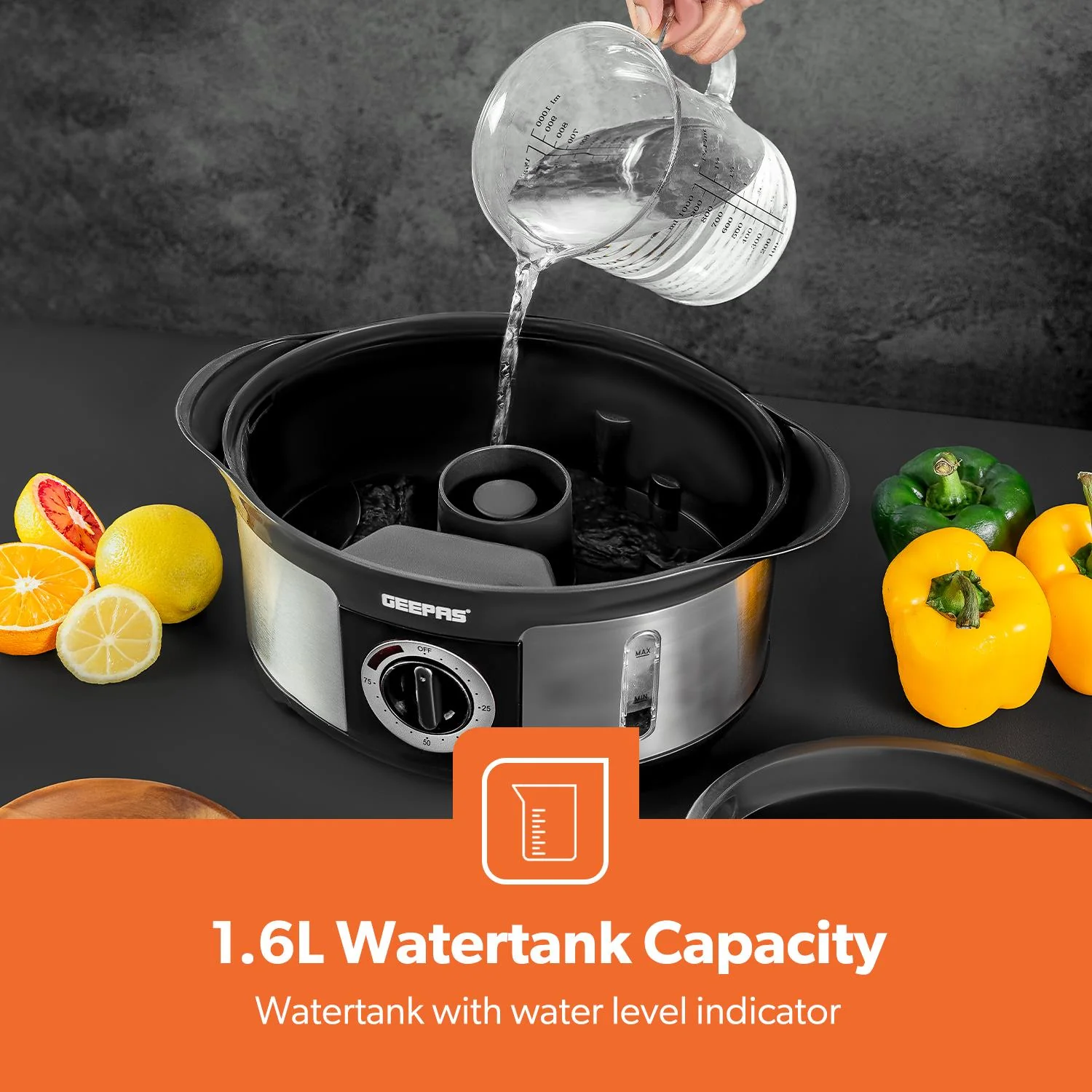3-Tier Food Steamer & 1200W Compact Food Processor Set - Image 8