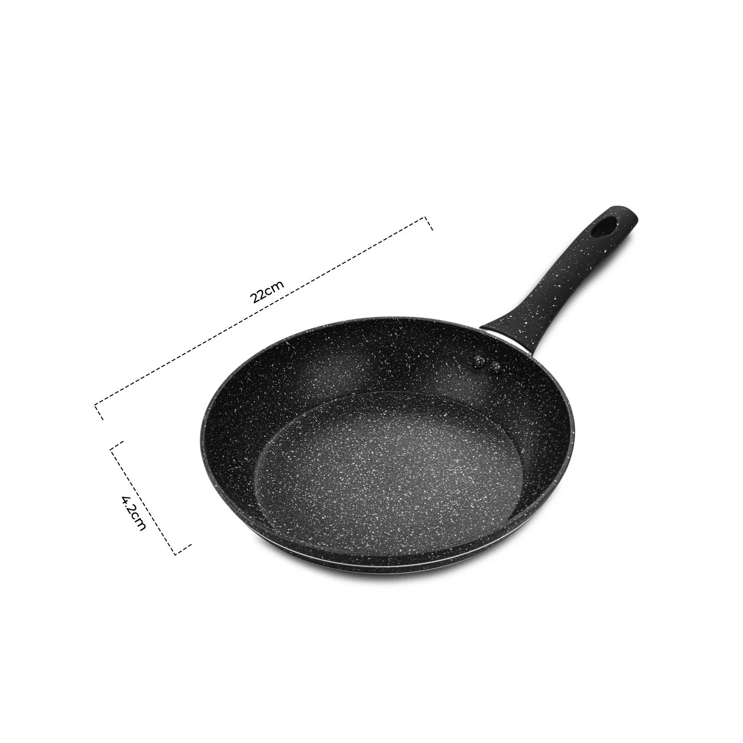 30cm Granite Coated Non-Stick Induction Frying Pan - Image 7