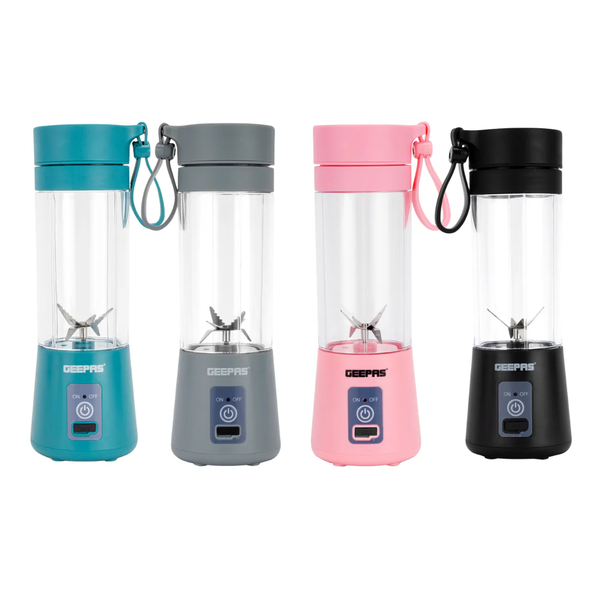 330ml Handheld Rechargeable Travel Blender (4 Colours)