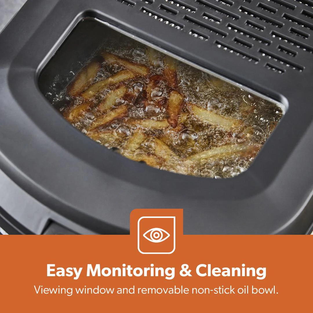 3L Stainless Steel Non-Stick Electric Deep Fat Fryer - Image 9