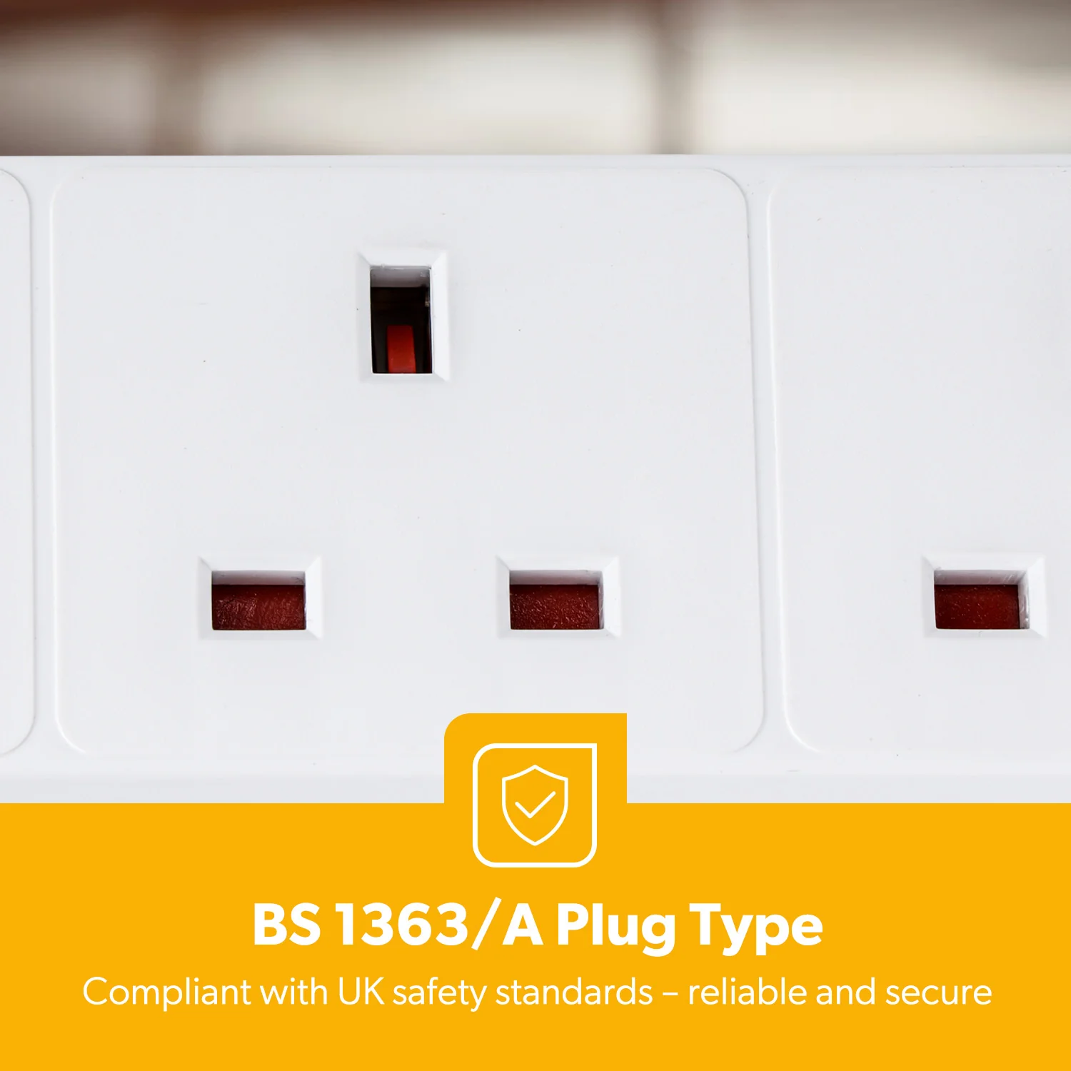 4-Gang Extension Lead With Surge Protection (5-Meter) - Image 6