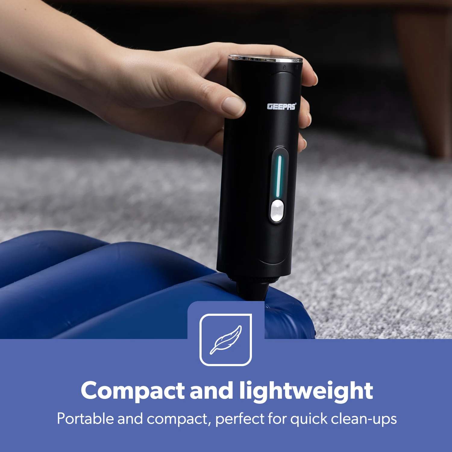 4-In-1 Cordless Handheld Vacuum Cleaner, Blower, Inflator and Deflator - Image 8
