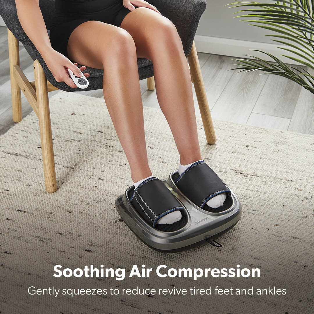 4-In-1 Luxury Air Compression & Kneading Heated Foot Massager - Image 5