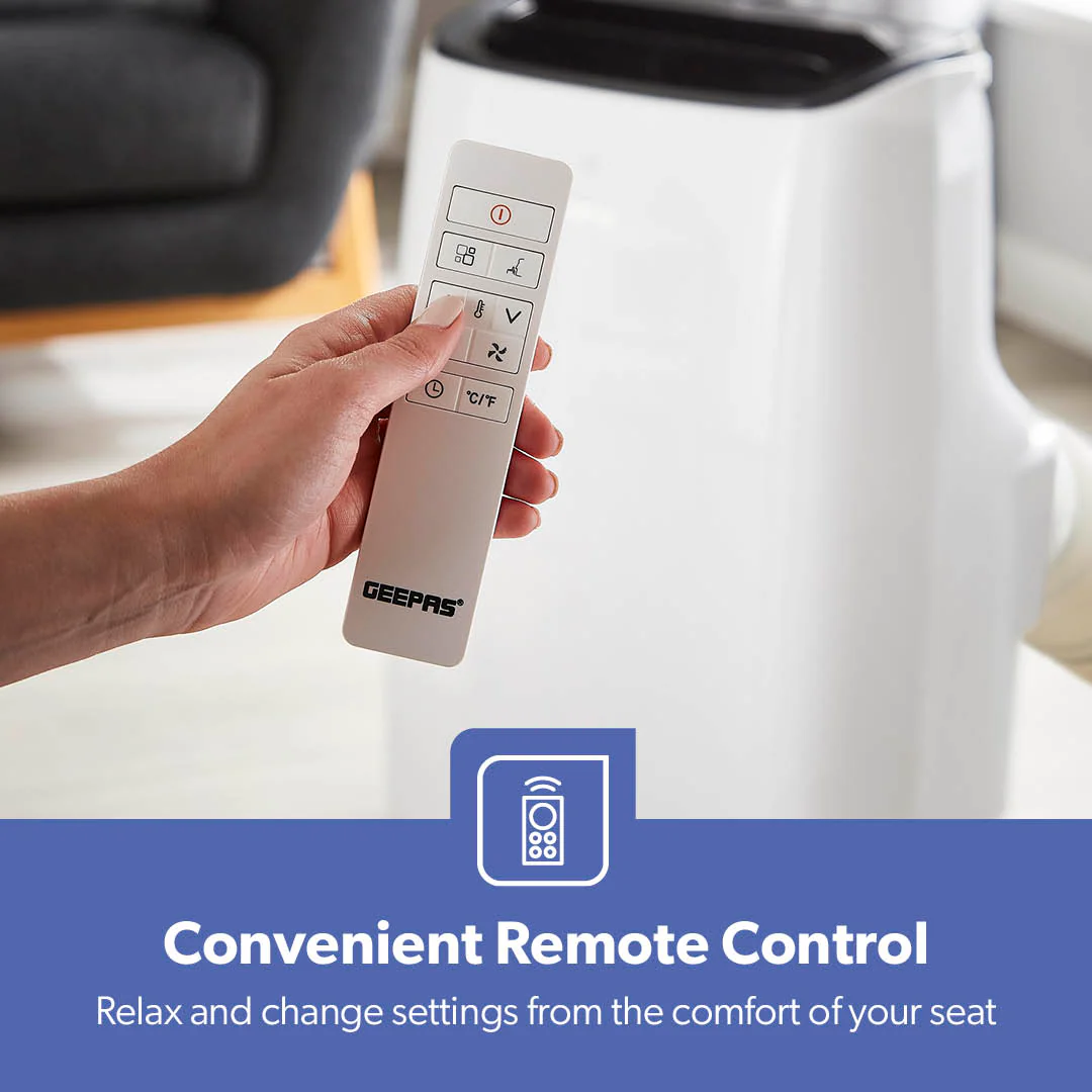 7000 BTU 4-In-1 Portable Air Conditioner With Dehumidifier - Image 7