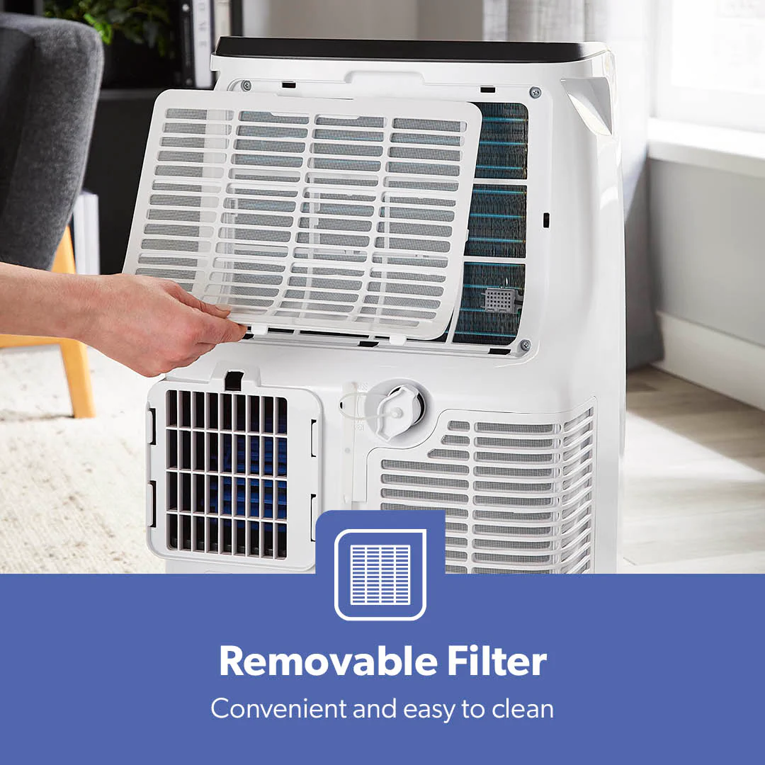 7000 BTU 4-In-1 Portable Air Conditioner With Dehumidifier - Image 9