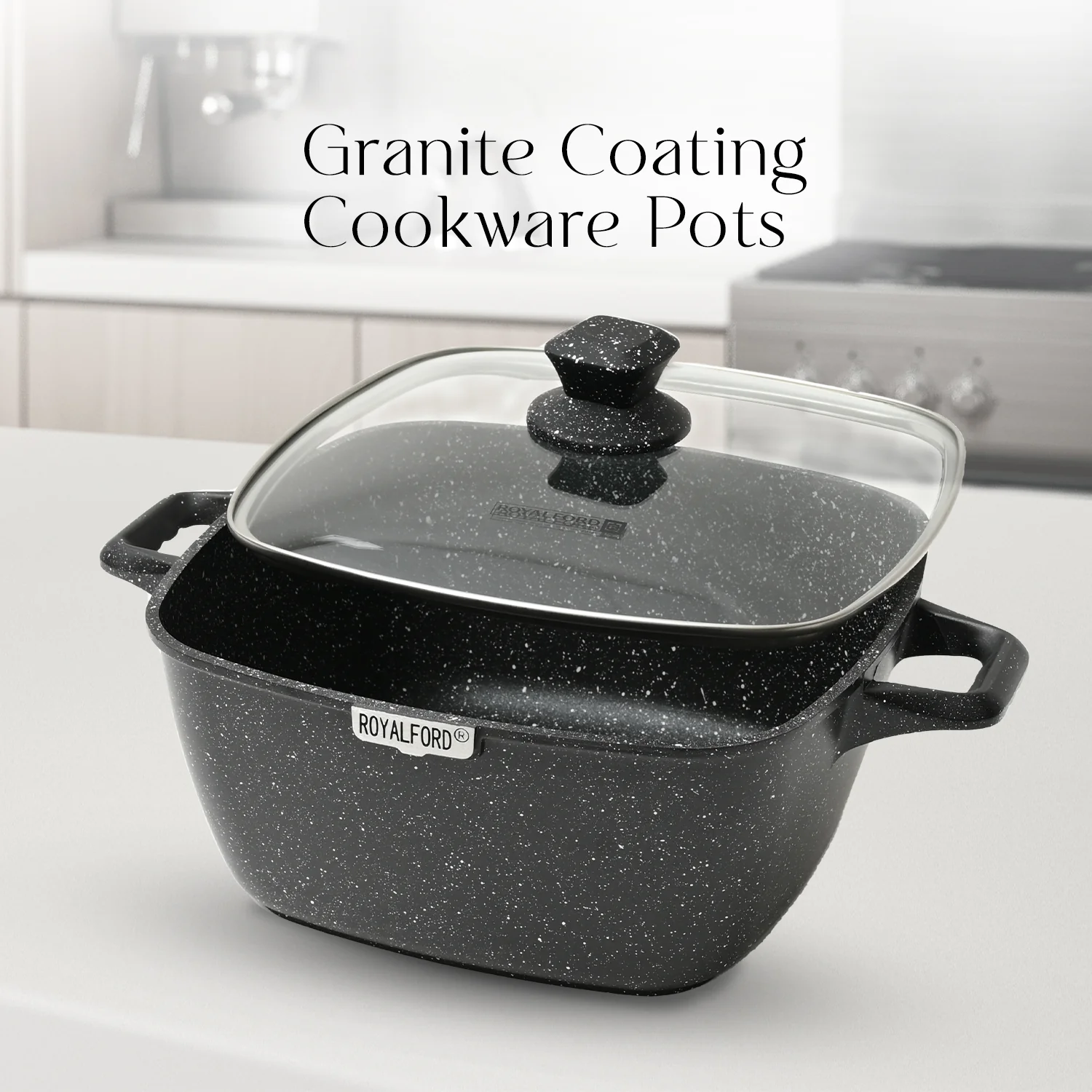 Four Piece Die-Cast Lightweight Aluminium Cookware Set - Image 3
