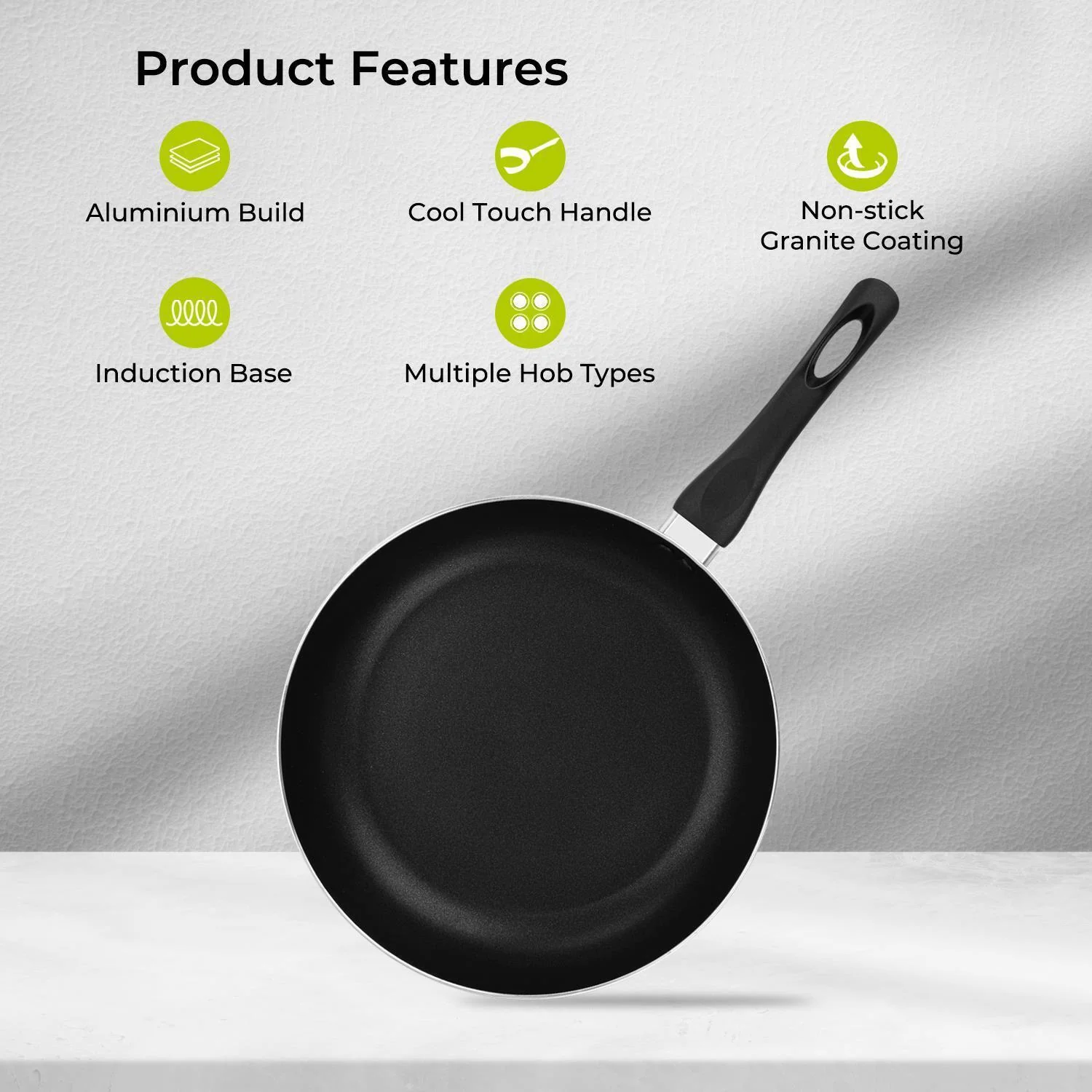 4-Piece Kitchen Bundle - Kettle, Toaster, Frying Pan and Air Fryer - Image 9