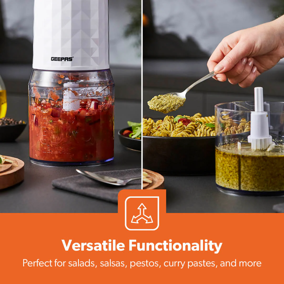 Rose Gold 500ml Mini Multi-Functional Food Processor - Image 6