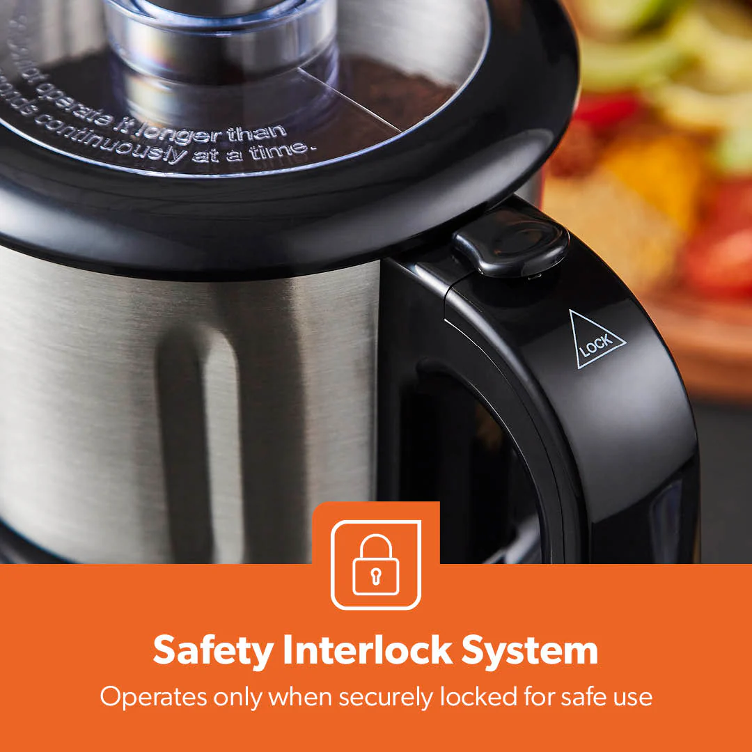 450W Electric Stainless Steel Wet & Dry Spice Grinder - Image 11