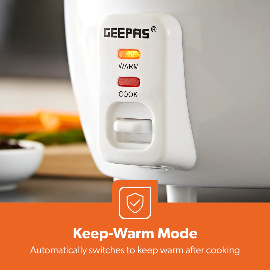 450W Rice Cooker With Steam Tray Keep Warm Function 1L - Image 4