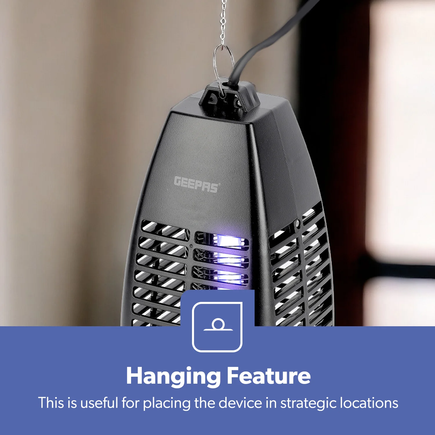 4W Electric UV Light Indoor Insect Zapper - Image 5