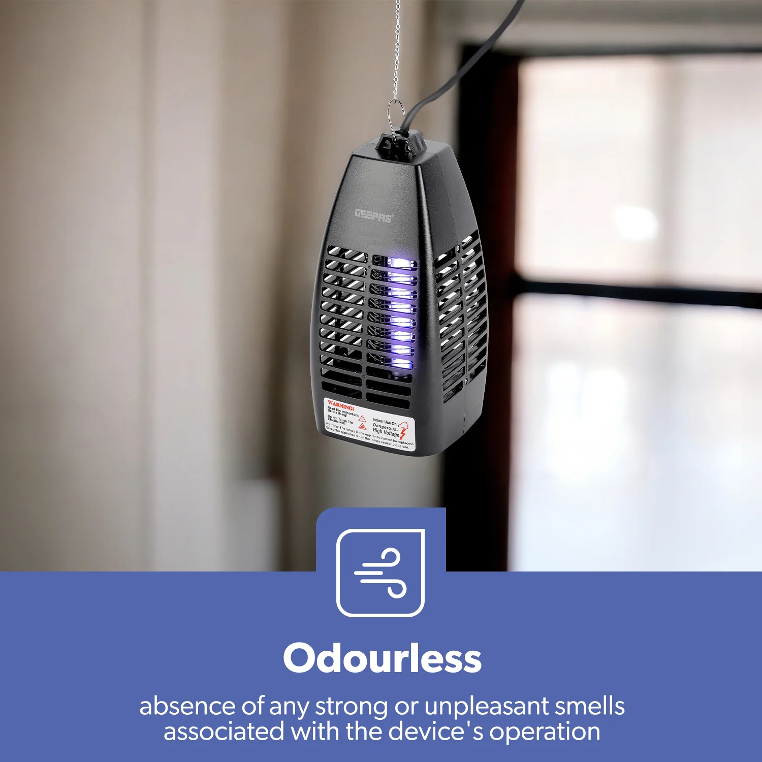 4W Electric UV Light Indoor Insect Zapper - Image 6