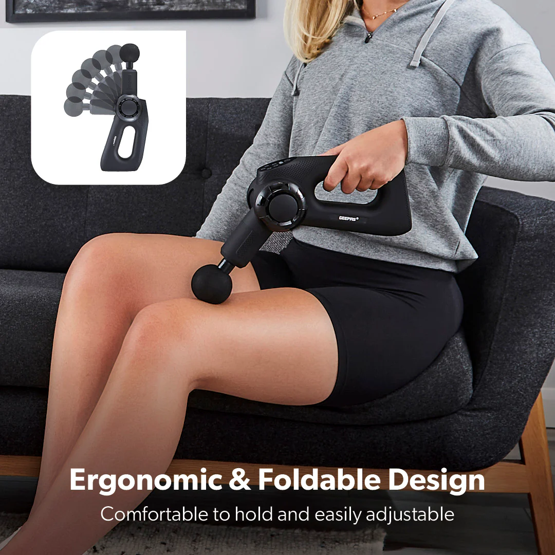 5-Speed Handheld Percussion Massager, Deep Tissue Massage Gun - Image 5