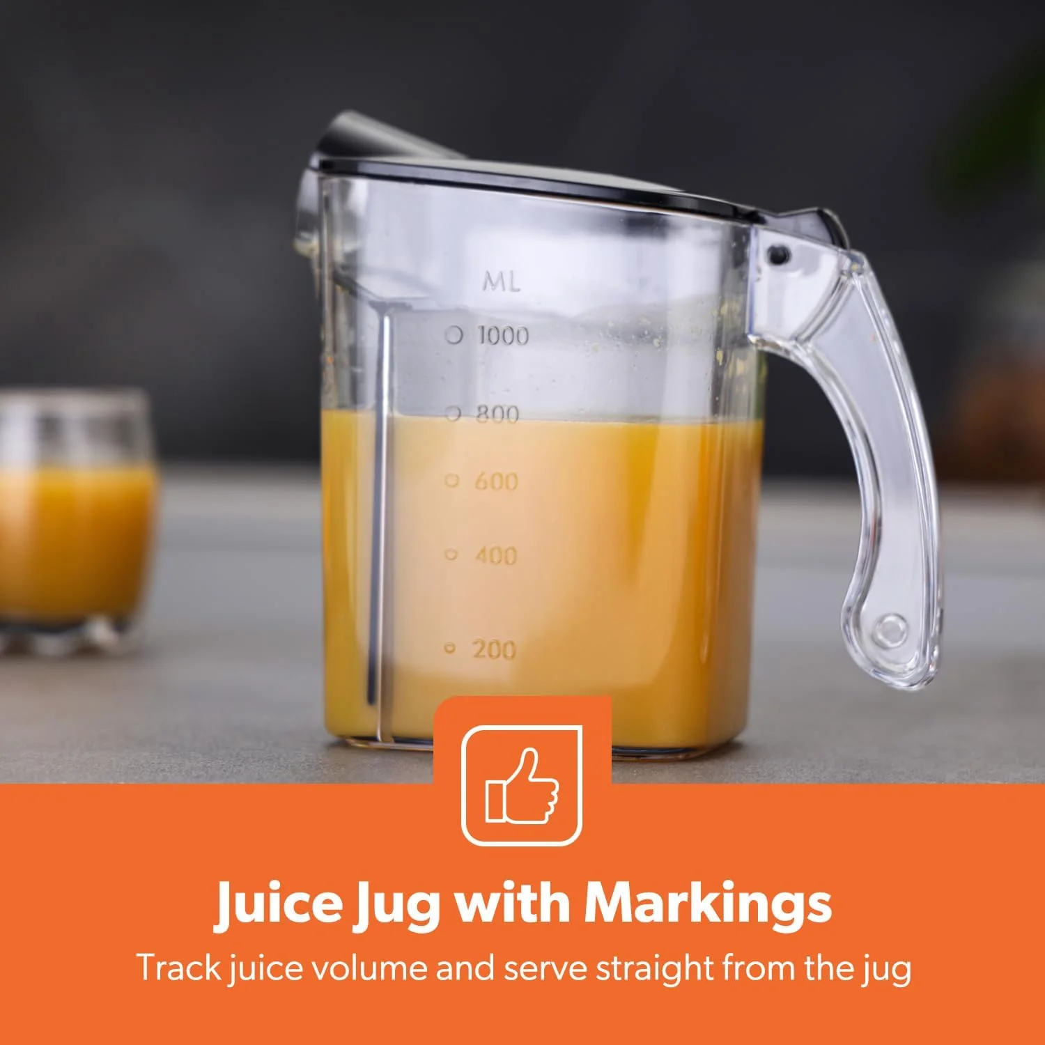 5-Speed Silver Digital Touchscreen Juicer Extractor - Image 5