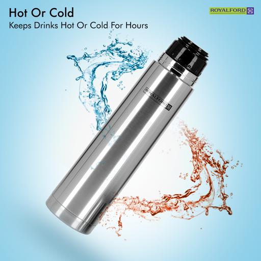 500ml Vacuum Insulated Stainless Steel Flask Bottle - Image 4