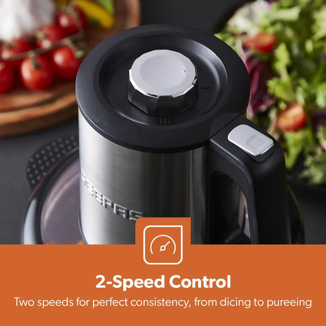 500W Mini Food Processor Chopper and Meat Grinder 2L - Image 10