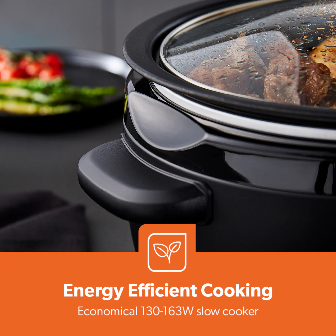 6.5L Black Matt Premium Electric Multi Slow Cooker - Image 7