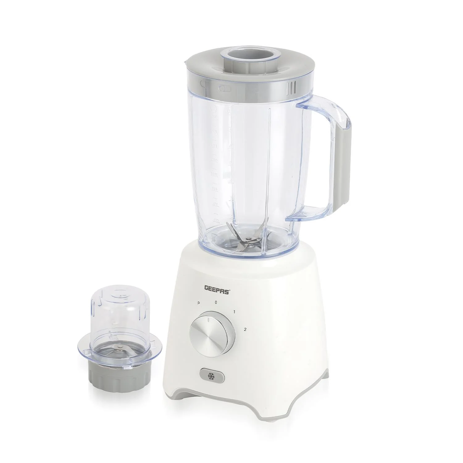 600W Countertop Ice Crushing Blender In White and Black - Image 10