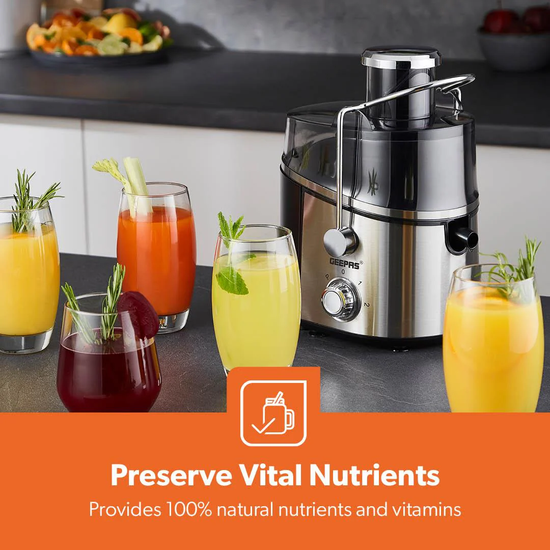 600W Electric Juicer Machine Centrifugal Fruit & Vegetable Juice Extractor - Image 10