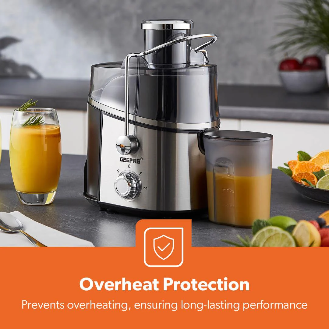 600W Electric Juicer Machine Centrifugal Fruit & Vegetable Juice Extractor - Image 6