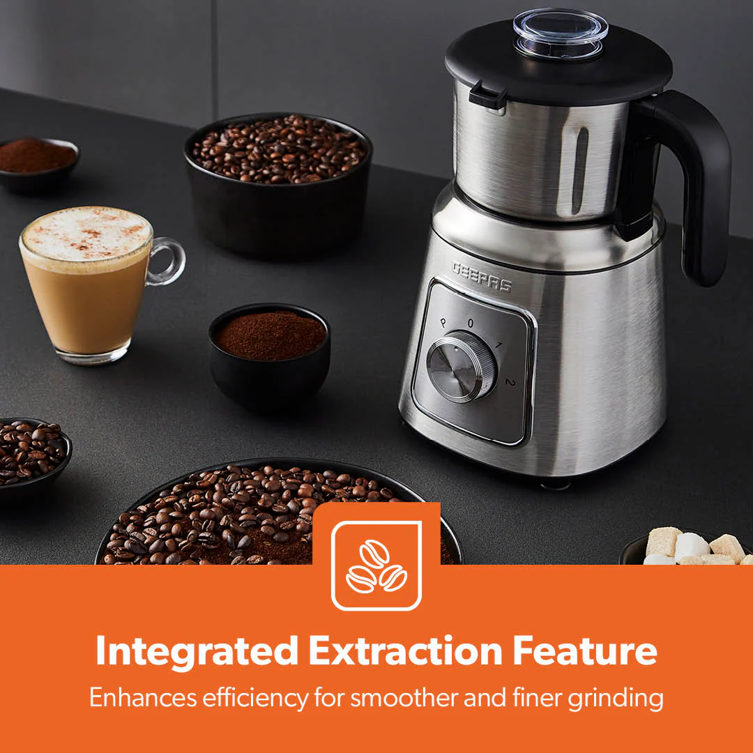 600W Stainless Steel Electric Wet & Dry Mixer Grinder - Image 10