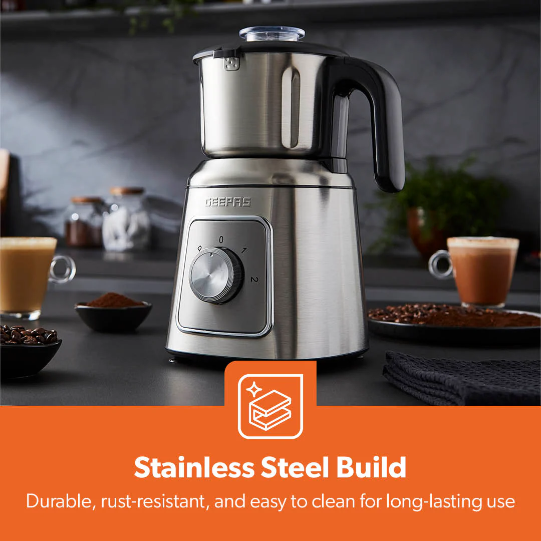 600W Stainless Steel Electric Wet & Dry Mixer Grinder - Image 5