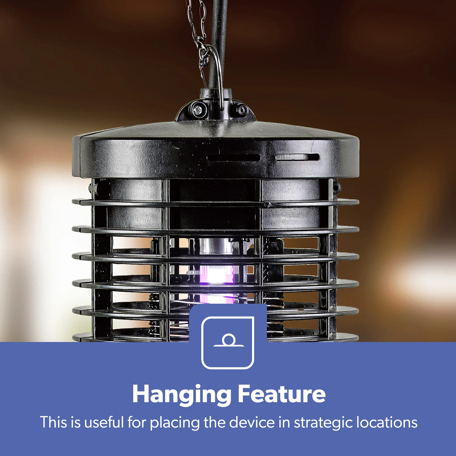 6W UV Electric Insect and Fly Zapper Indoor Bug Killer Lamp - Image 6