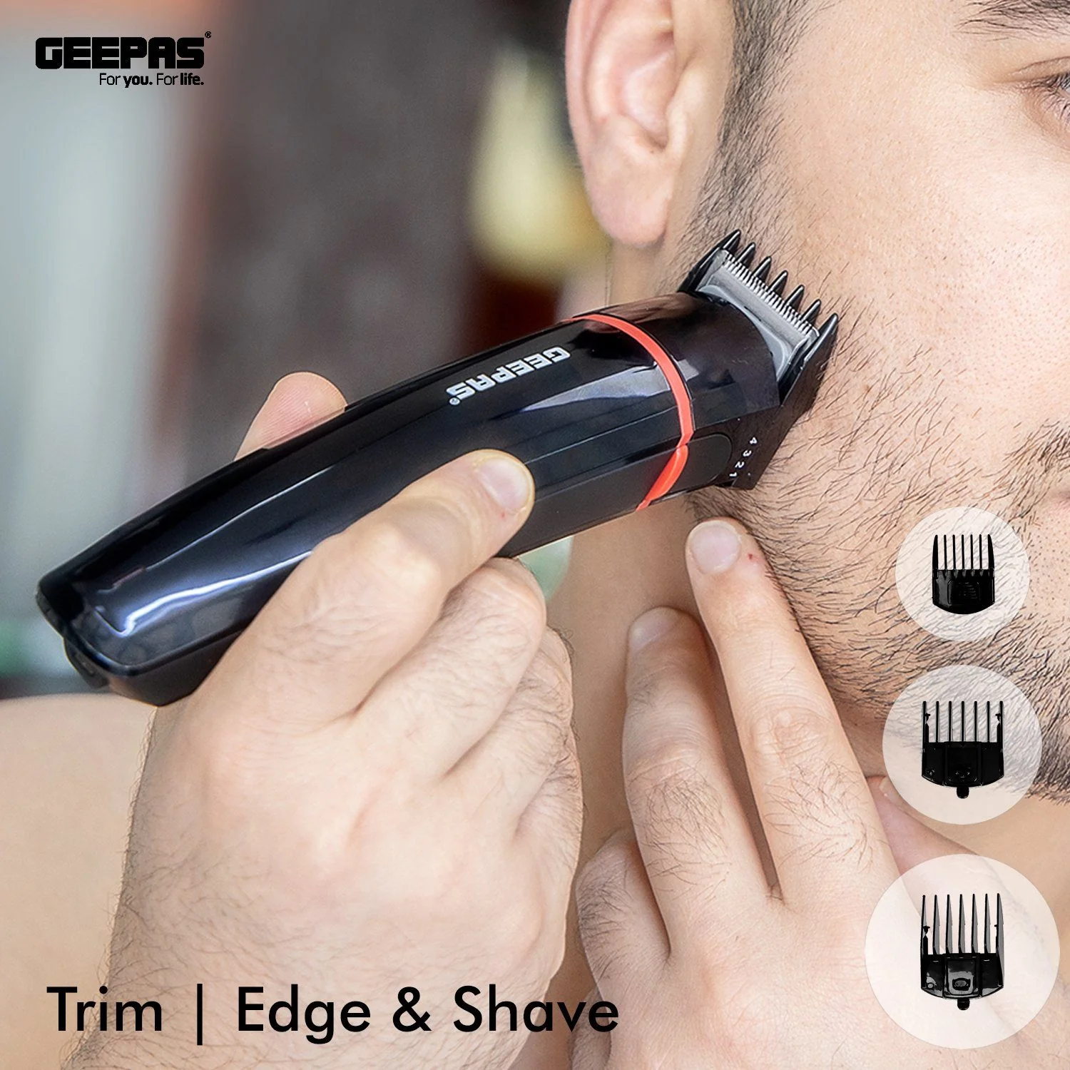 7-in-1 Rechargeable Men's Trimmer Grooming Kit - Image 4