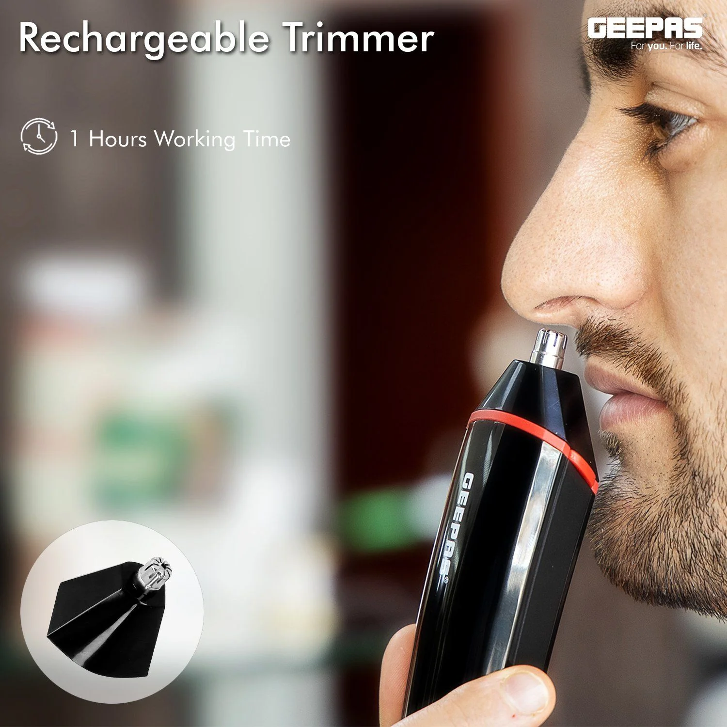 7-in-1 Rechargeable Men's Trimmer Grooming Kit - Image 5