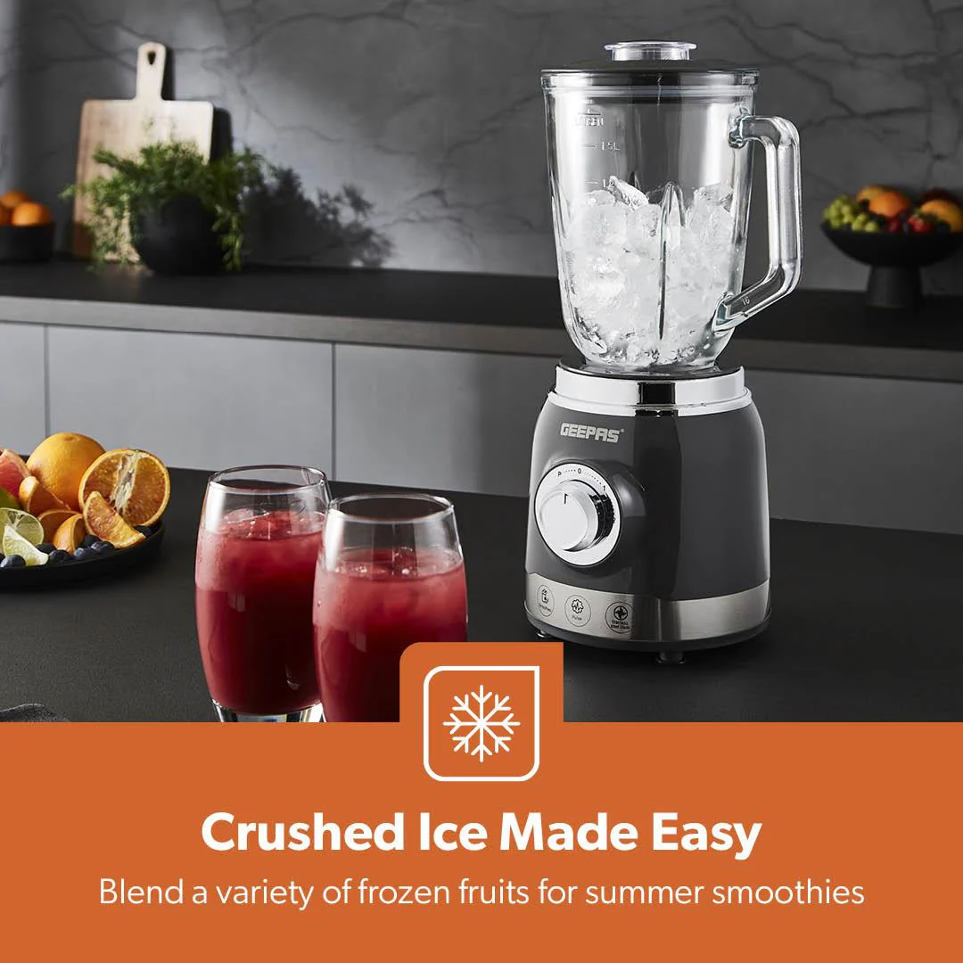 700W Retro Electric Glass Blender and Smoothie Maker - Image 3