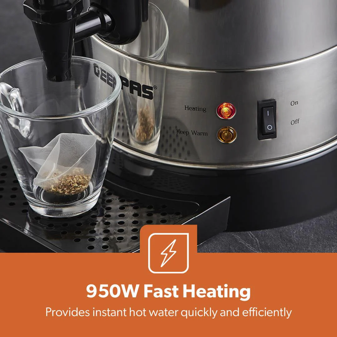 7L Electric Stainless Steel Hot Water Boiler and Catering Urn - Image 6