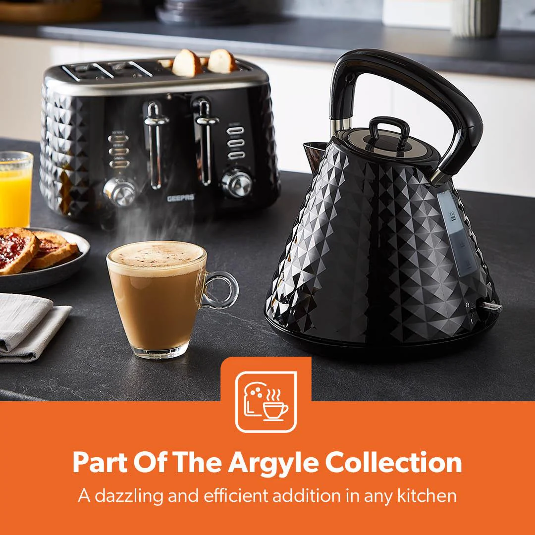 8-Piece Kettle, Toaster, Bread Bin, Mug Tree and Tower Pole Set - Image 3