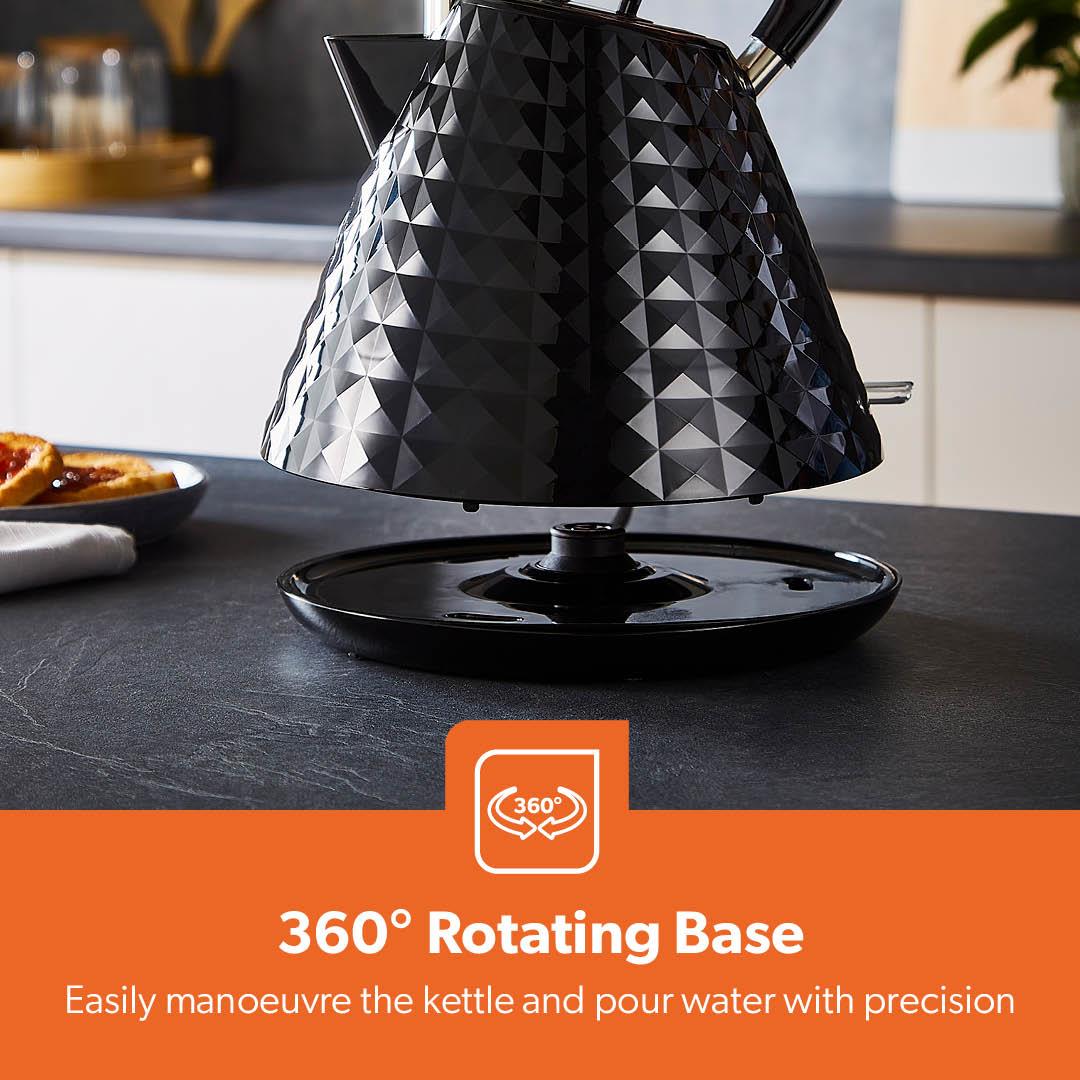 8-Piece Kettle, Toaster, Bread Bin, Mug Tree and Tower Pole Set - Image 5