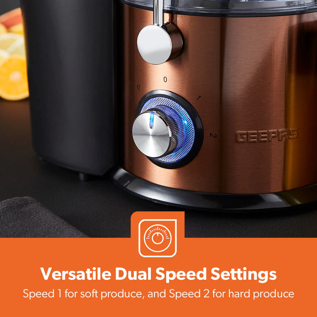 800W High-Speed Centrifugal Juicer With Wide Chute & Dual Speed - Image 6
