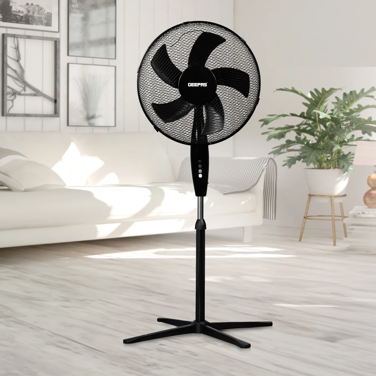 9-16" Desk & Pedestal Electric Oscillating Cooling Fans - Image 2