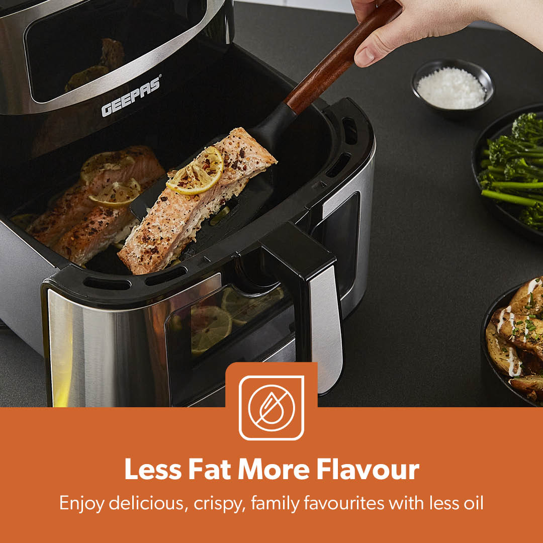 5-In-1 Large Single Basket Vortex Digital Air Fryer 9.2L - Image 4