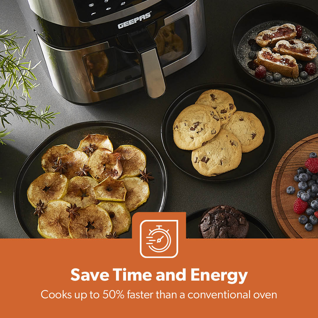 5-In-1 Large Single Basket Vortex Digital Air Fryer 9.2L - Image 5