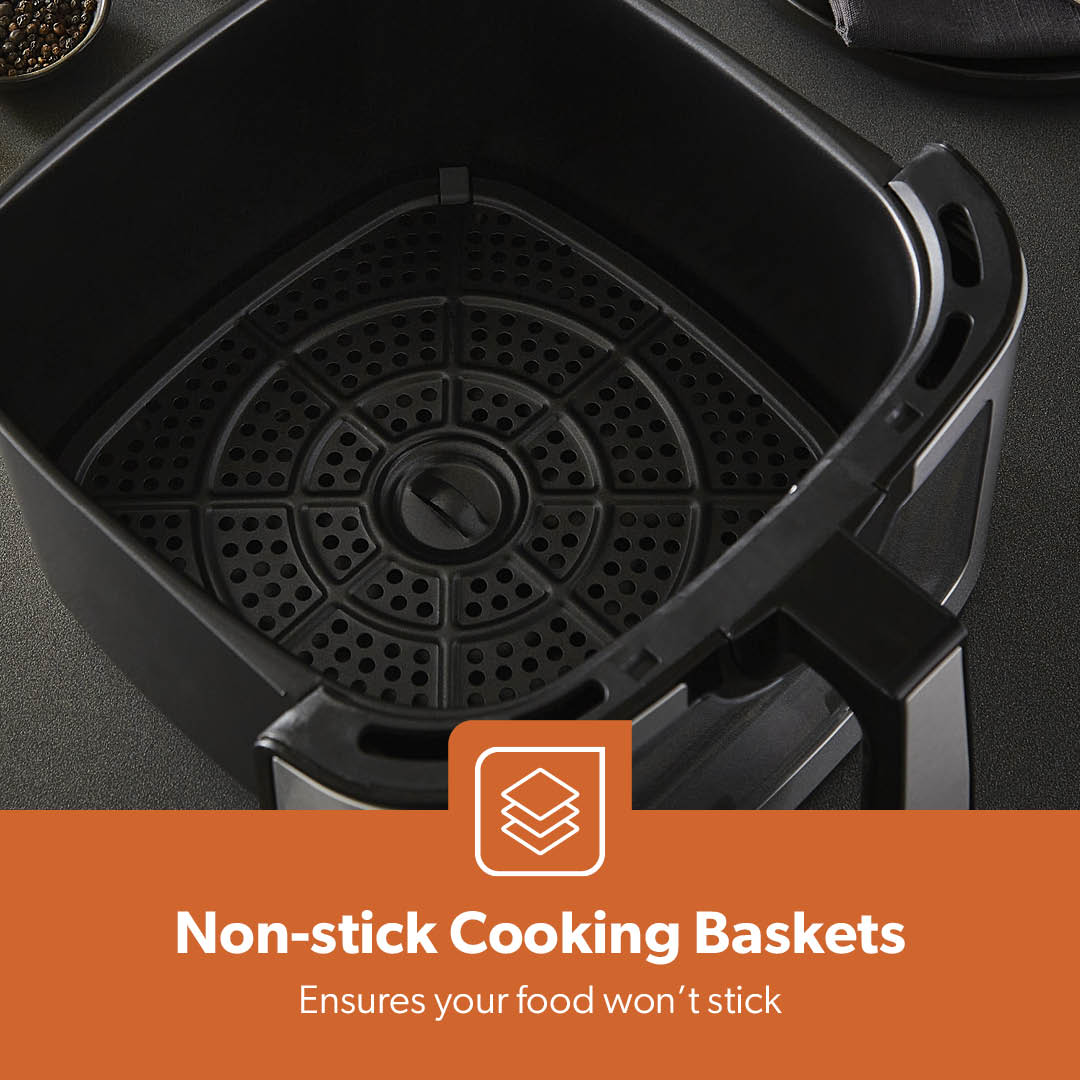 5-In-1 Large Single Basket Vortex Digital Air Fryer 9.2L - Image 8