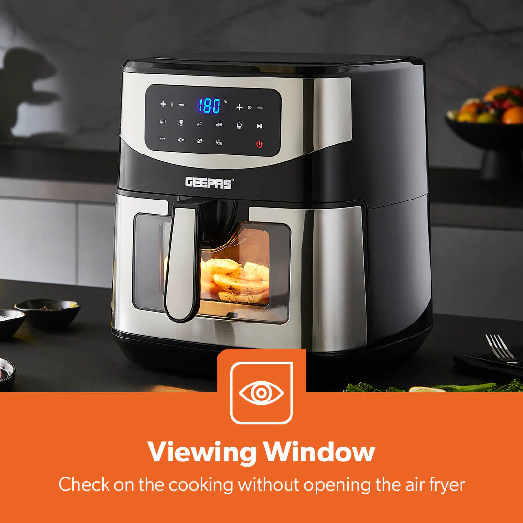 5-In-1 Large Single Basket Vortex Digital Air Fryer 9.2L - Image 9