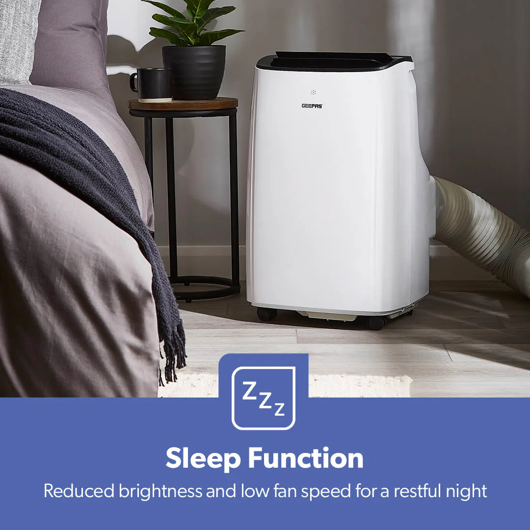 9000 BTU 4-in-1 Portable Air Conditioner with Dehumidifier - Image 3