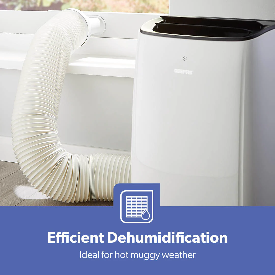 9000 BTU 4-in-1 Portable Air Conditioner with Dehumidifier - Image 4