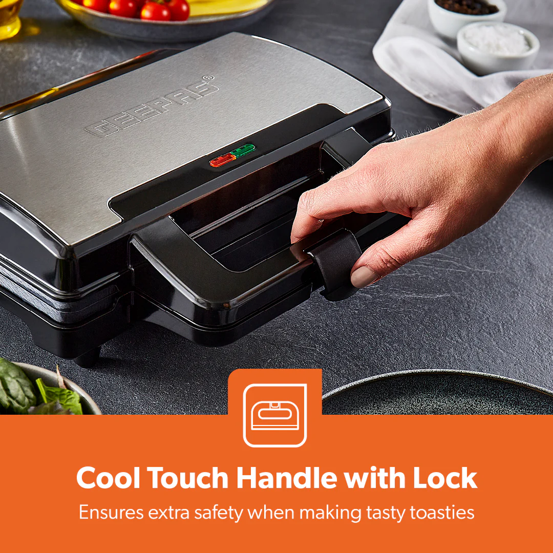 XXL Large Deep Fill Toastie Maker and Grill - Image 5